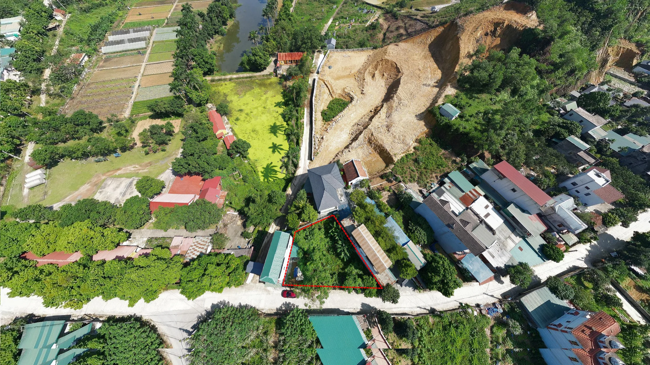 bán lô đất 400m2 tại đồng chằm yên xuân hà nội giá 20tr/m2