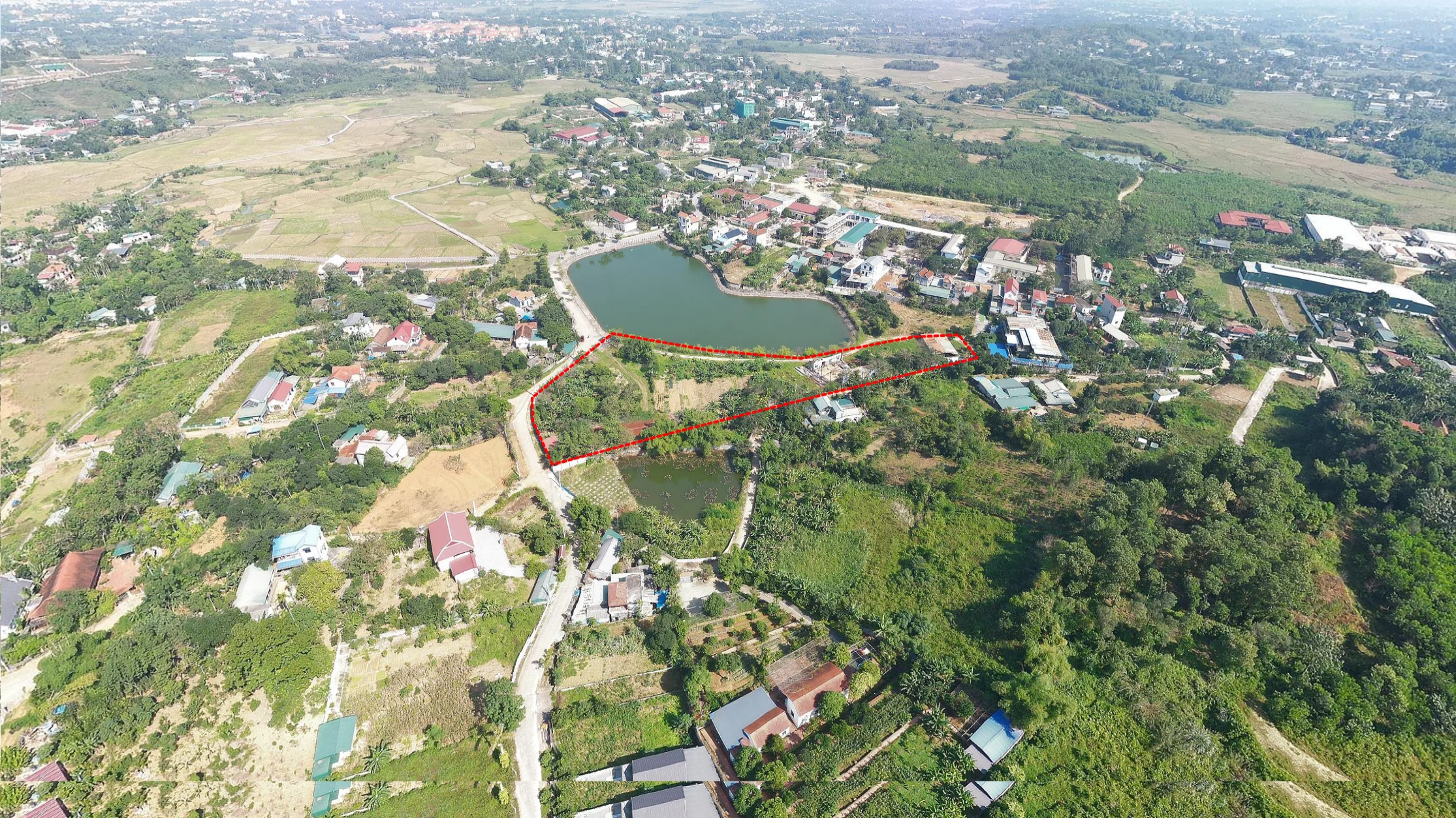 bán lô đất 1ha4 tại Đồng Âm Phú Mãn nay là Phú Cát Hà Nội