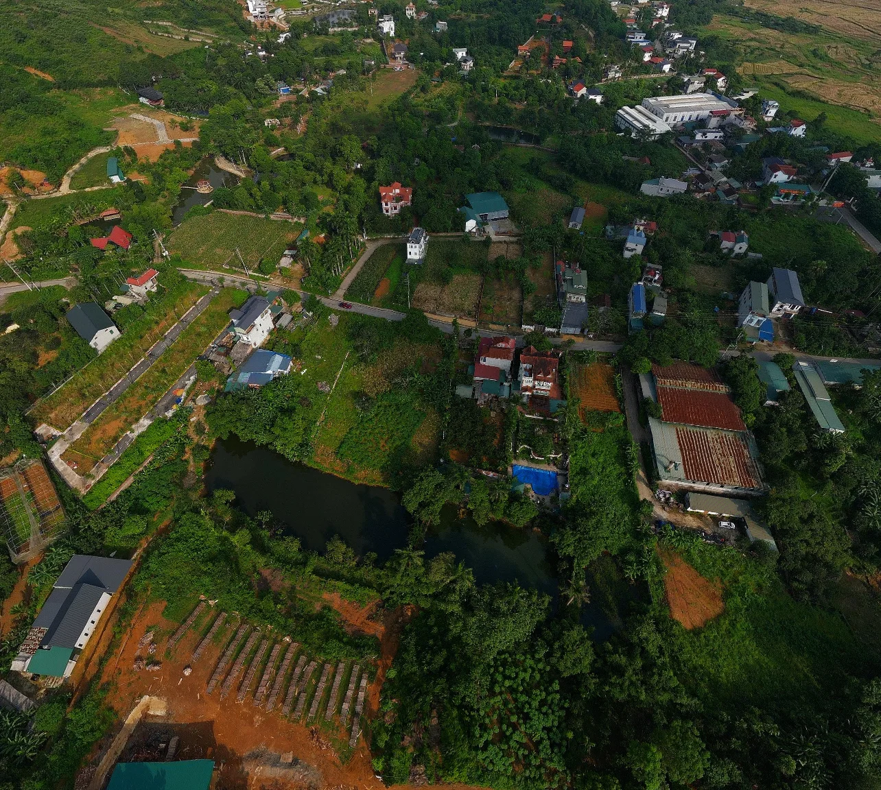 Bán 3 lô đất mỗi lô ~ 240m2 giá 30tr/m2 tại Bãi Dài Yên Xuân Hà Nội