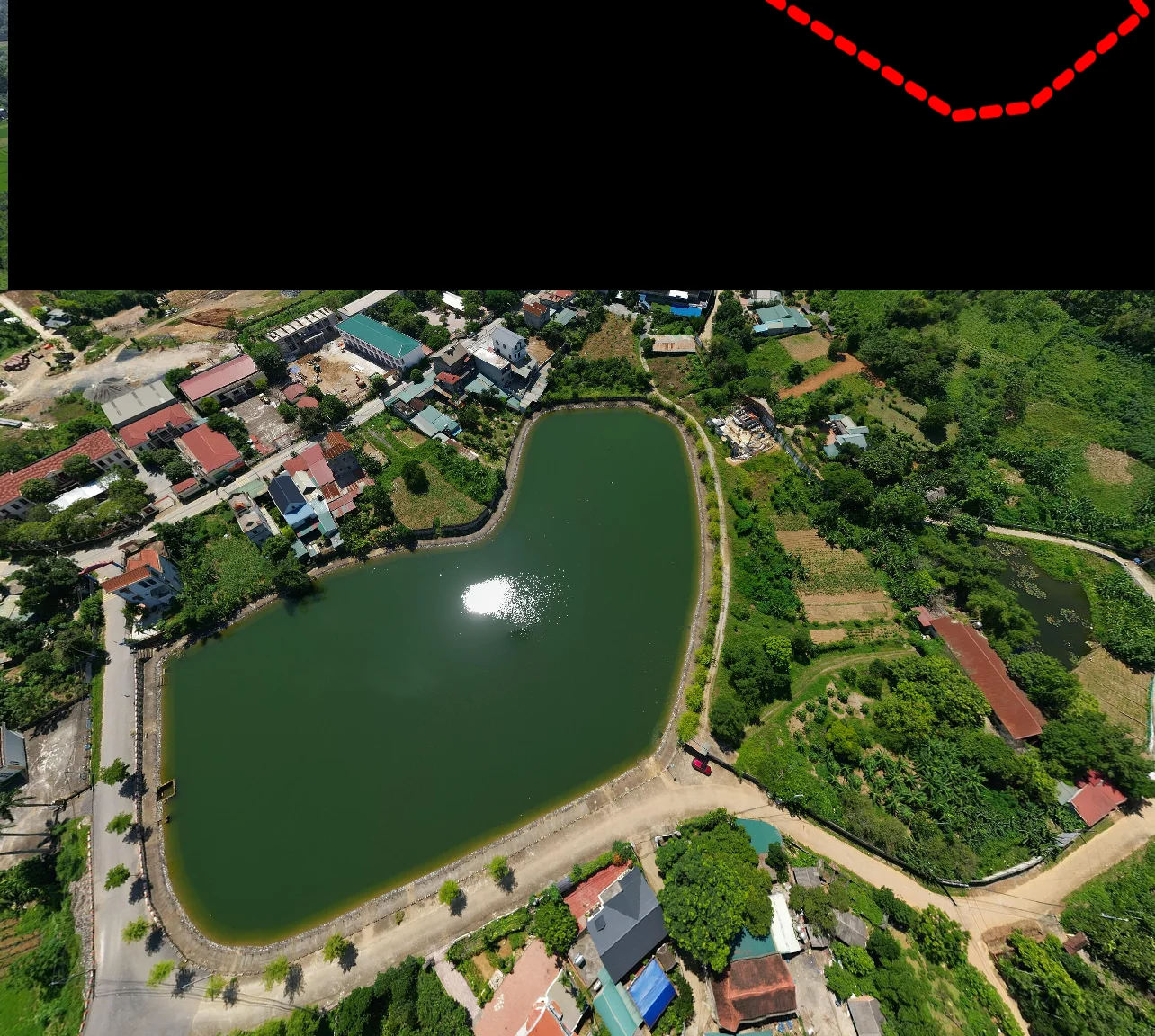 Bán lô đất sát hồ đẹp tại Đồng Âm Phú Cát (Phú Mãn cũ) Hà Nội. Gồm 5 sổ có tách lẻ giá thoả thuân