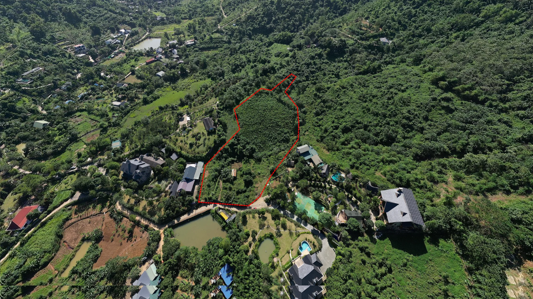 bán lô đất 1,8ha full đất cln tại Đồng Bèn Yên Xuân Hà Nội giá 3tr/m2