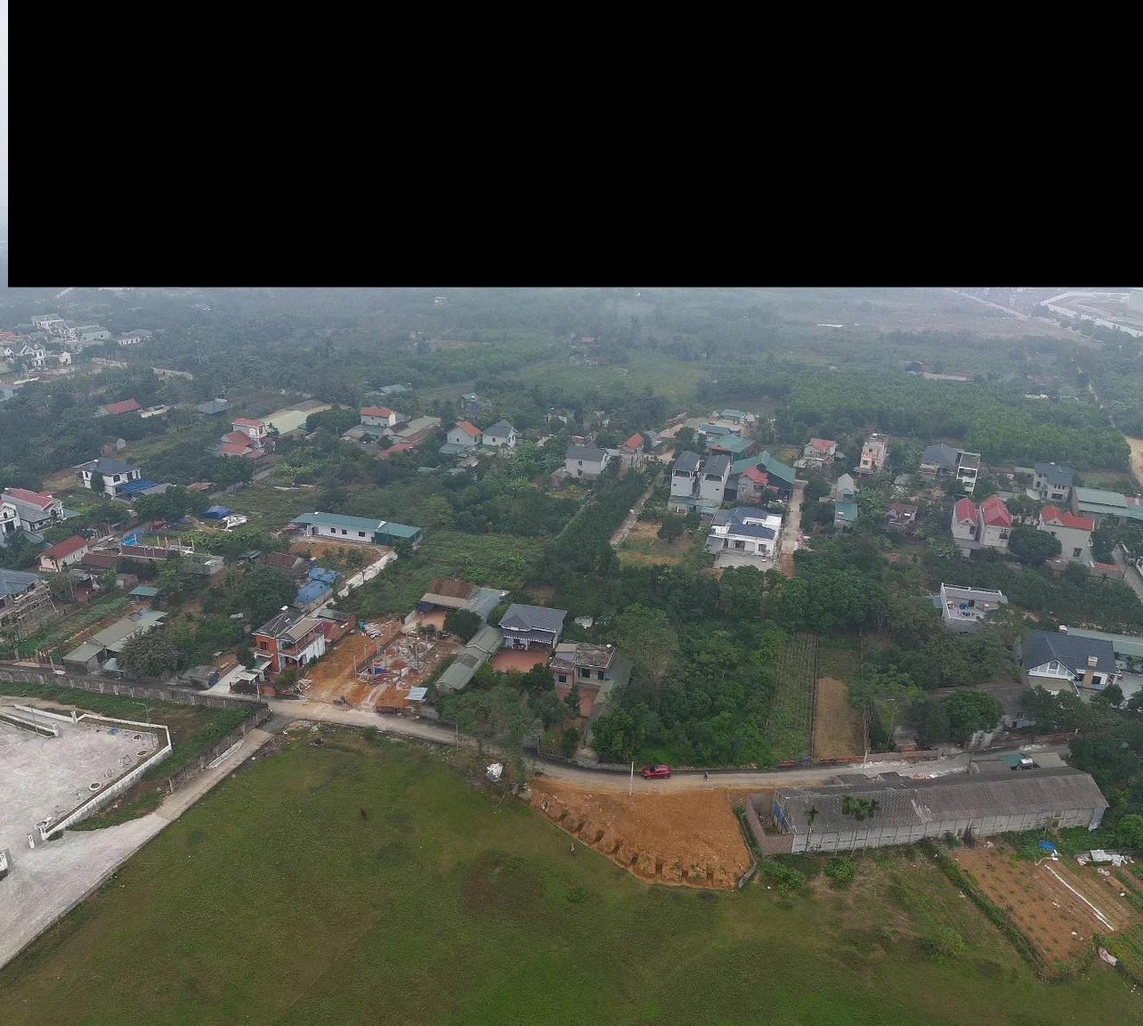 Bán lô đất 1081m2/383tc tại Phú Cát Hà Nội giá 25tr/m2